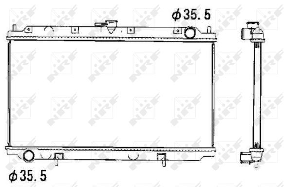 Radiateur, refroidissement du moteur