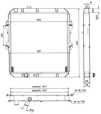 Radiateur, refroidissement du moteur