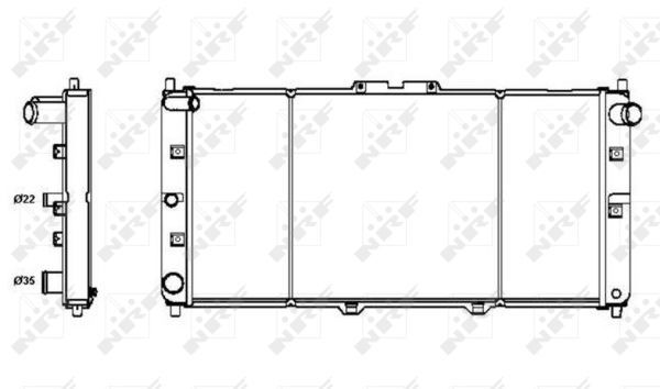Radiateur, refroidissement du moteur