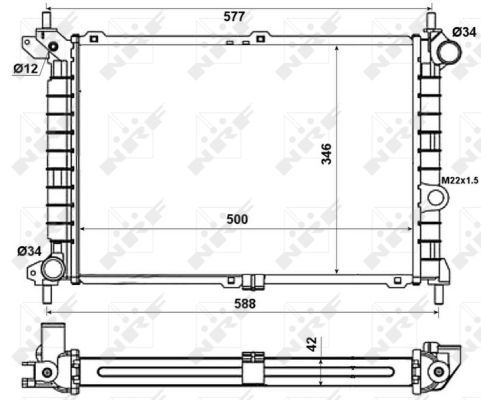 Radiateur, refroidissement du moteur