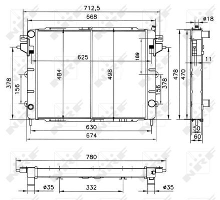 Radiateur, refroidissement du moteur