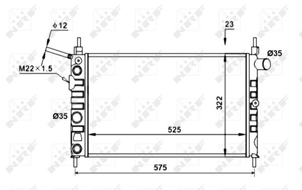 Radiateur, refroidissement du moteur