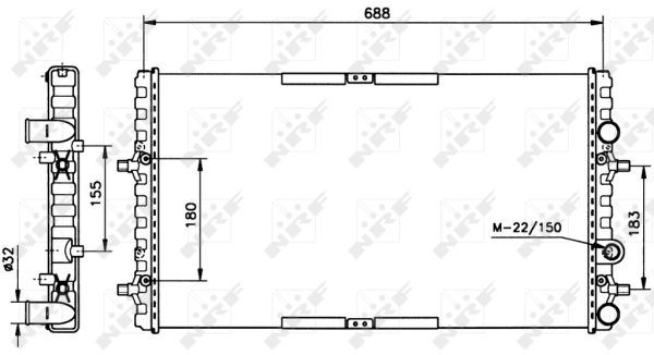 Radiateur, refroidissement du moteur