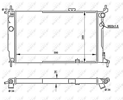 Radiateur, refroidissement du moteur