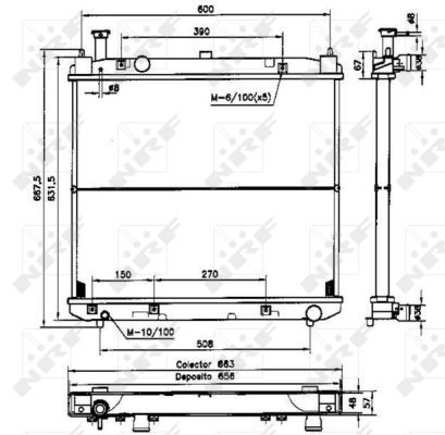 Radiateur, refroidissement du moteur