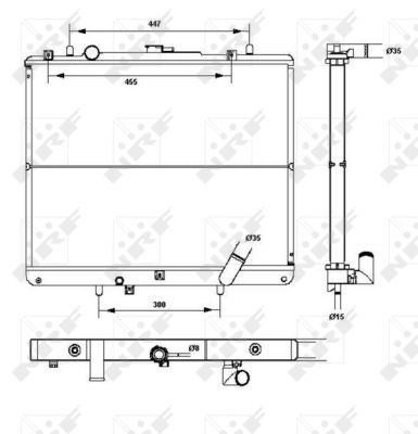 Radiateur, refroidissement du moteur