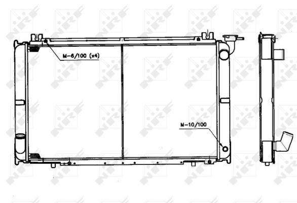 Radiateur, refroidissement du moteur