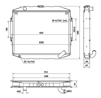 Radiateur, refroidissement du moteur