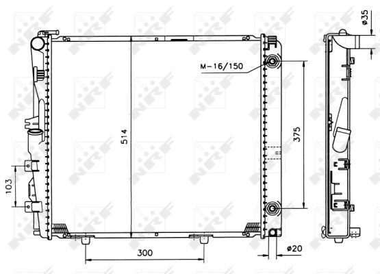 Radiateur, refroidissement du moteur