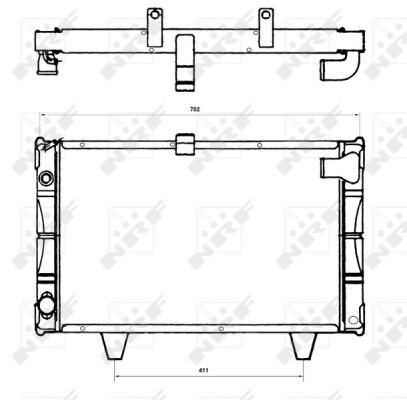 Radiateur, refroidissement du moteur