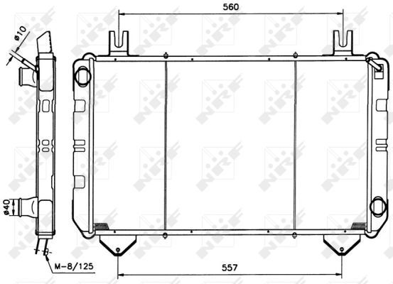 Radiateur, refroidissement du moteur