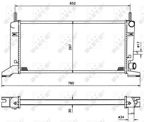 Radiateur, refroidissement du moteur