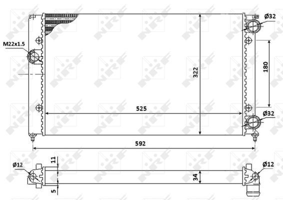 Radiateur, refroidissement du moteur