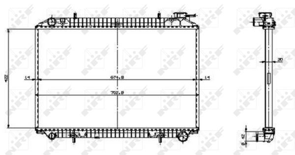 Radiateur, refroidissement du moteur