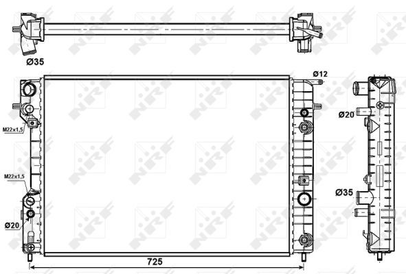 Radiateur, refroidissement du moteur