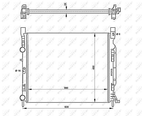 Radiateur, refroidissement du moteur