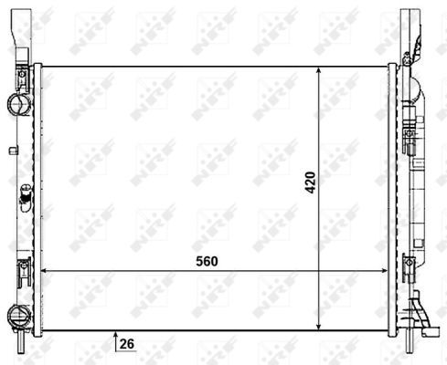 Radiateur, refroidissement du moteur