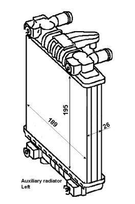 Radiateur, refroidissement du moteur