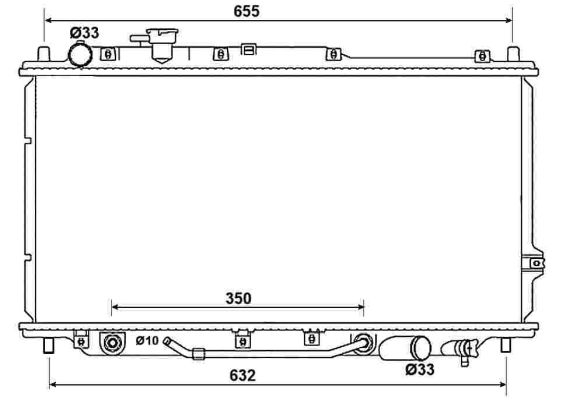 Radiateur, refroidissement du moteur