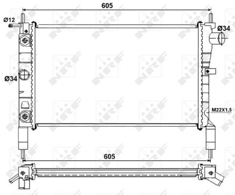 Radiateur, refroidissement du moteur