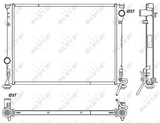 Radiateur, refroidissement du moteur