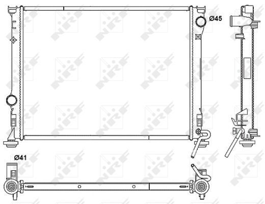 Radiateur, refroidissement du moteur