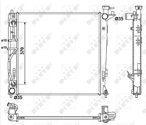 Radiateur, refroidissement du moteur