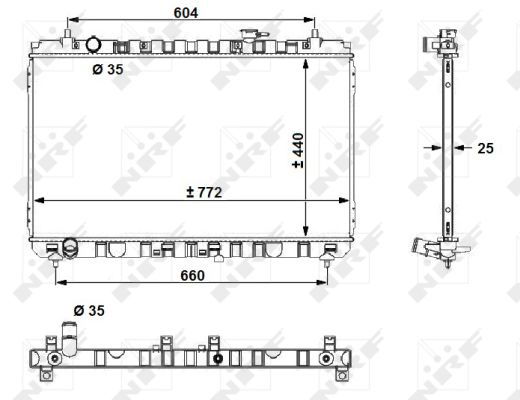 Radiateur, refroidissement du moteur