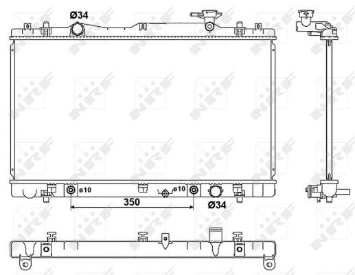 Radiateur, refroidissement du moteur