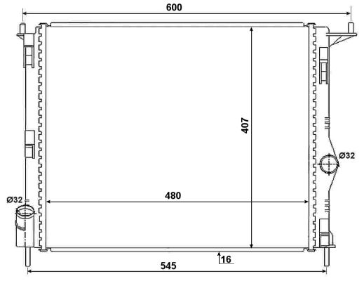 Radiateur, refroidissement du moteur