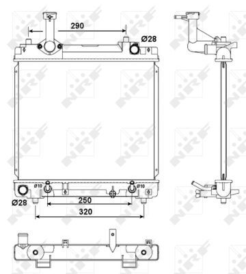 Radiateur, refroidissement du moteur