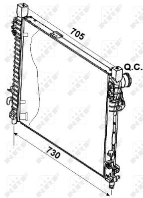 Radiateur, refroidissement du moteur
