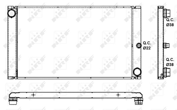 Radiateur, refroidissement du moteur