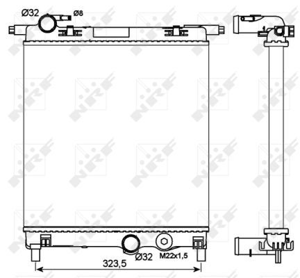 Radiateur, refroidissement du moteur