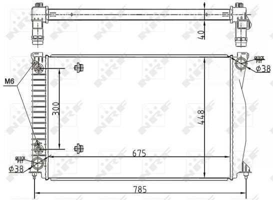 Radiateur, refroidissement du moteur