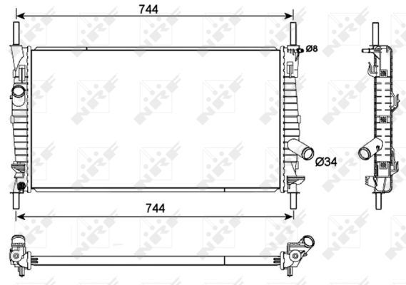 Radiateur, refroidissement du moteur