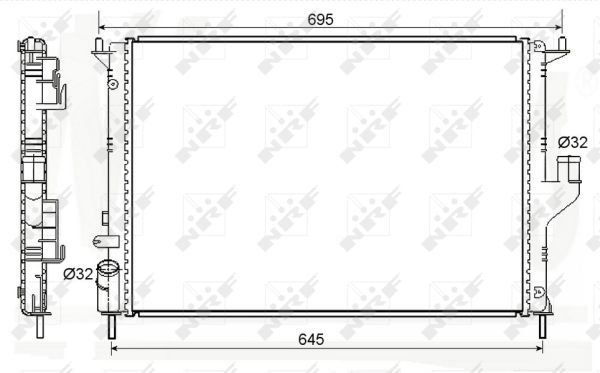 Radiateur, refroidissement du moteur