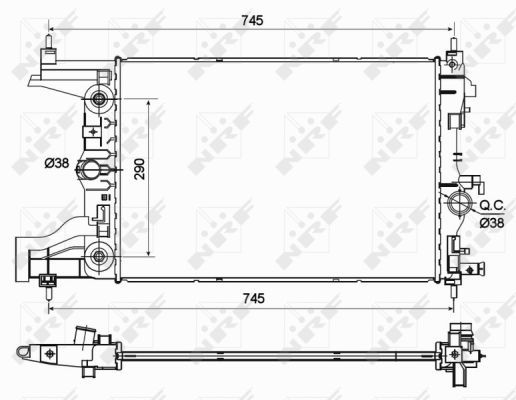 Radiateur, refroidissement du moteur