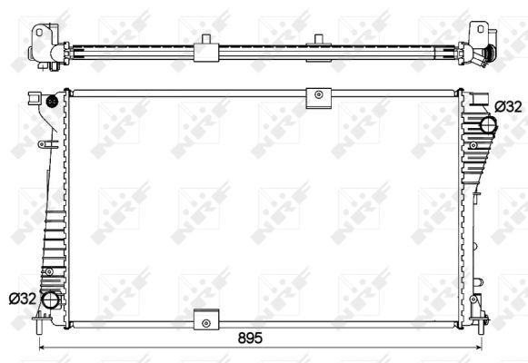 Radiateur, refroidissement du moteur