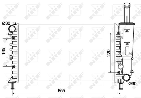 Radiateur, refroidissement du moteur