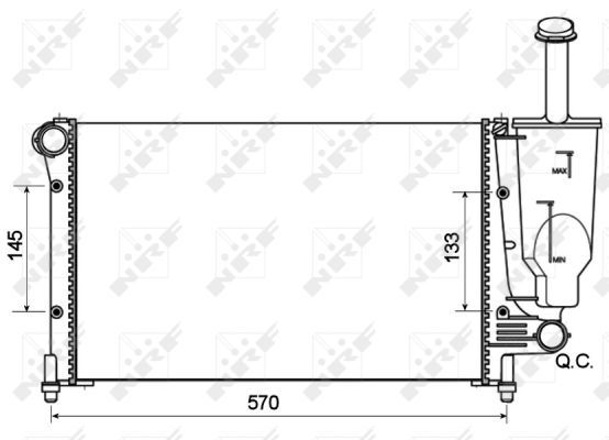 Radiateur, refroidissement du moteur