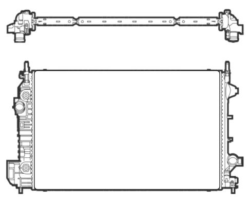 Radiateur, refroidissement du moteur
