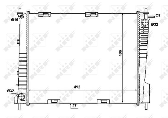 Radiateur, refroidissement du moteur