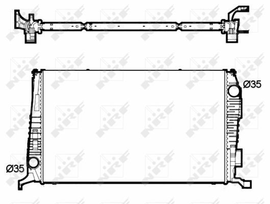 Radiateur, refroidissement du moteur