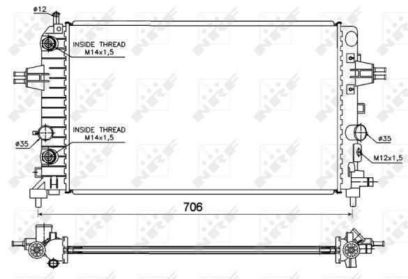 Radiateur, refroidissement du moteur