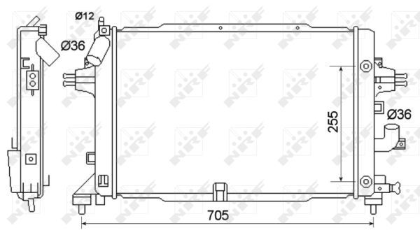 Radiateur, refroidissement du moteur