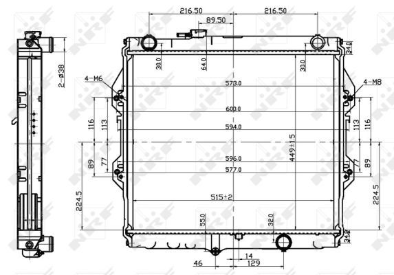Radiateur, refroidissement du moteur