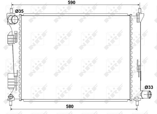 Radiateur, refroidissement du moteur