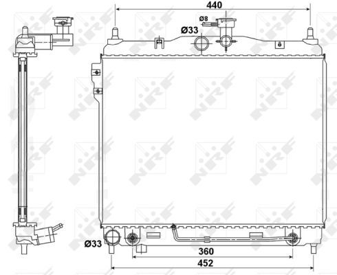 Radiateur, refroidissement du moteur