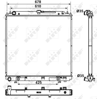 Radiateur, refroidissement du moteur